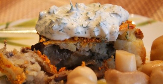 Картофельные котлеты в духовке