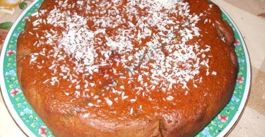 Постная коврижка медовая