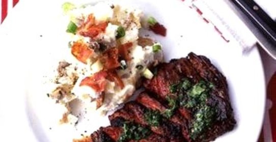 Стейк с чили и тмином