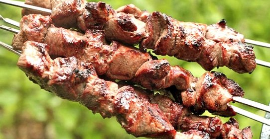 Мягкий шашлык из баранины