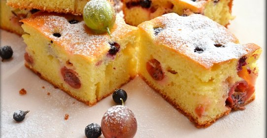 Пирог с крыжовником (Ciasto z agrestem)