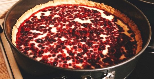 Ягодный тарт