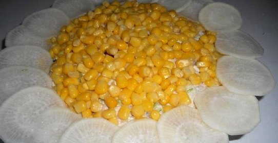 Салат Ромашка