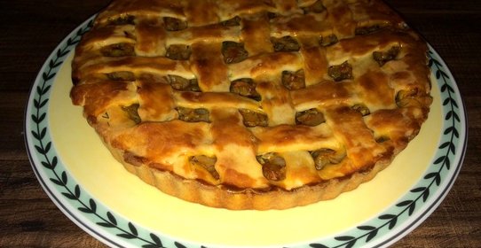 Капустный пирог на дрожжевом тесте