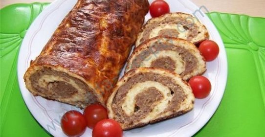 Мясной рулет