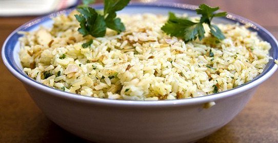 Плов с сельдереем