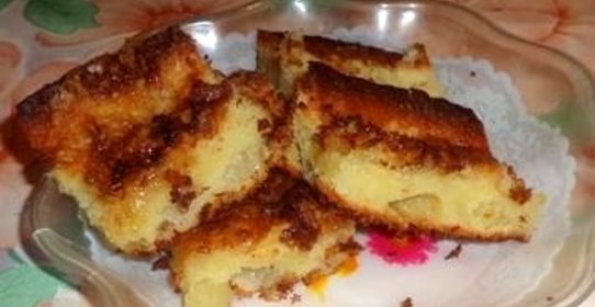 Пирог с ананасом