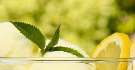 Лимонное мороженое