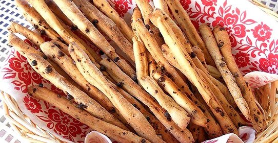 Гриссини с шоколадом (Grissini al cioccolato )