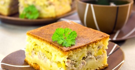 Мясной пирог