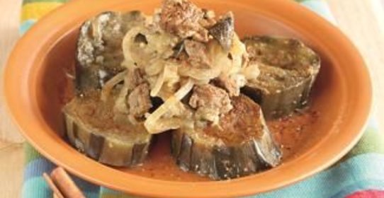 Баранина с баклажанами и корицей