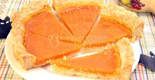 Пирог с начинкой из тыквы