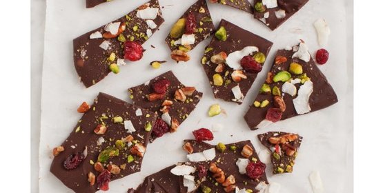 Шоколад с топпингом