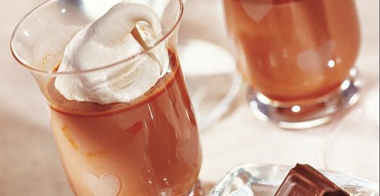 Горячий шоколад с ликером