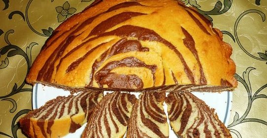 Пирог Зебра