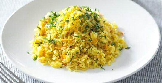 Ароматный рис с морковью