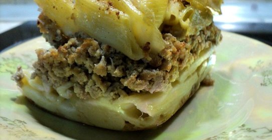 Макаронник с мясом