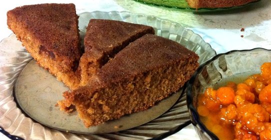 Манник с вареньем