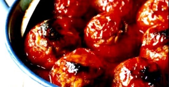 Фаршированные запеченные помидоры