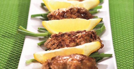 Котлеты из баранины с лимоном