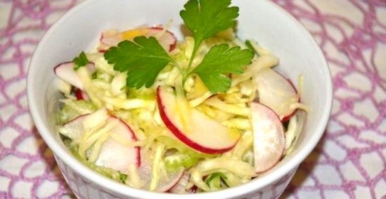 Салат к картошке с мясом