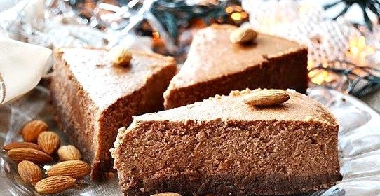 Шоколадно-ореховый чизкейк