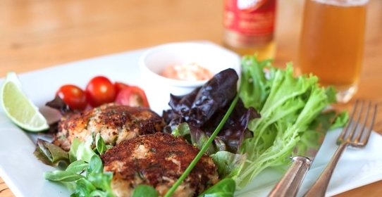 Картофельно-крабовые котлеты