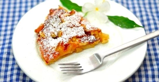 Немецкий яблочный панкейк