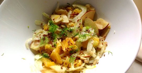 Салат из фенхеля