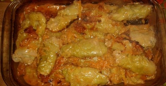 Голубцы запеченные в духовке