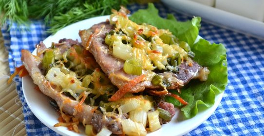 Мясо в духовке по-итальянски