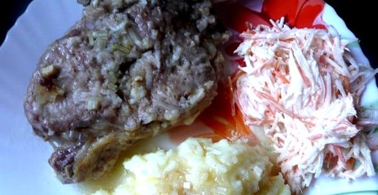 Телятина в белом вине