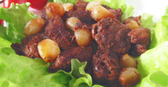 Мясо по-гречески