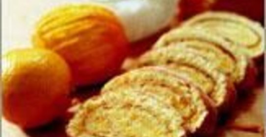 Апельсиновый рулет