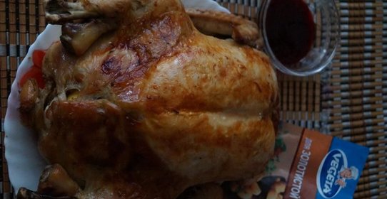 Праздничная курочка