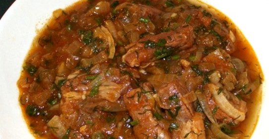 Говядина по-грузински