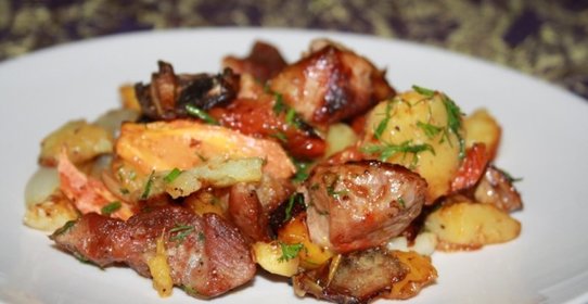 Сковородочка со свининой