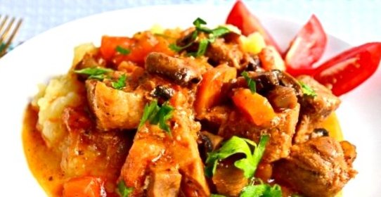 Подлива с мясом