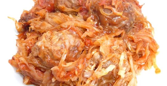 Ленивые голубцы в мультиварке