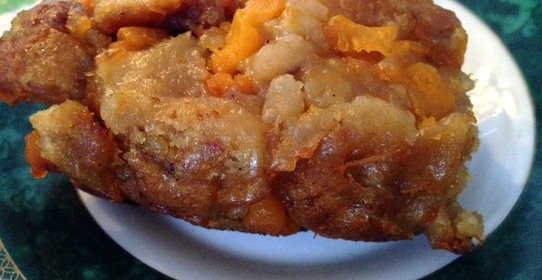 Тыквенный постный пирог «Янтарь»