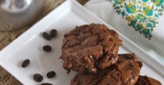 Шоколадное печенье с эспрессо