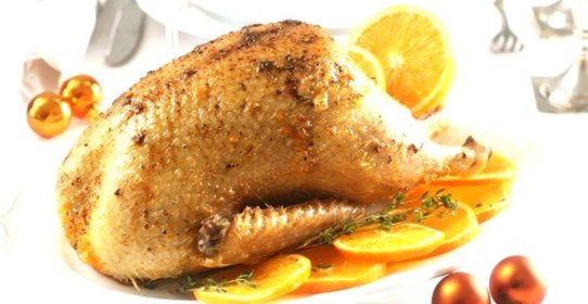 Утка в медово-апельсиновой глазури