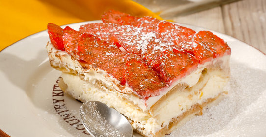 Тирамису с клубникой