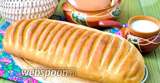 Кулебяка с грибами