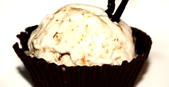 Шоколадные корзиночки с банановым муссом