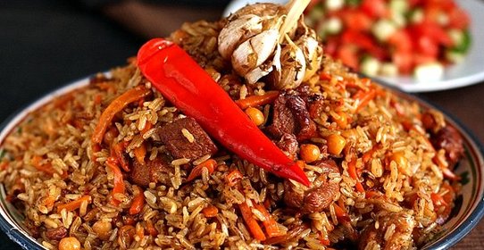 Плов с нутом