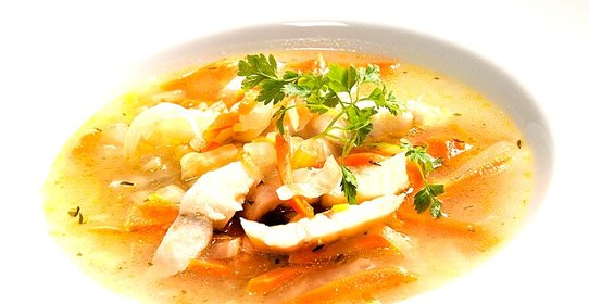 Уха из окуня