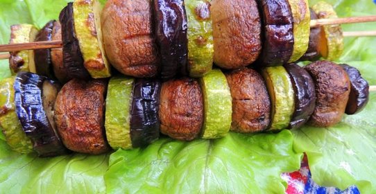 Постный шашлык