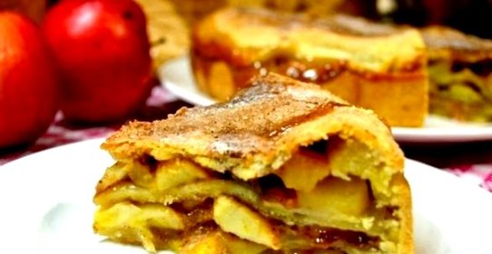Яблочный пирог в духовке