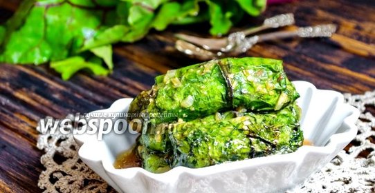 Постные голубцы с рисом и грибами